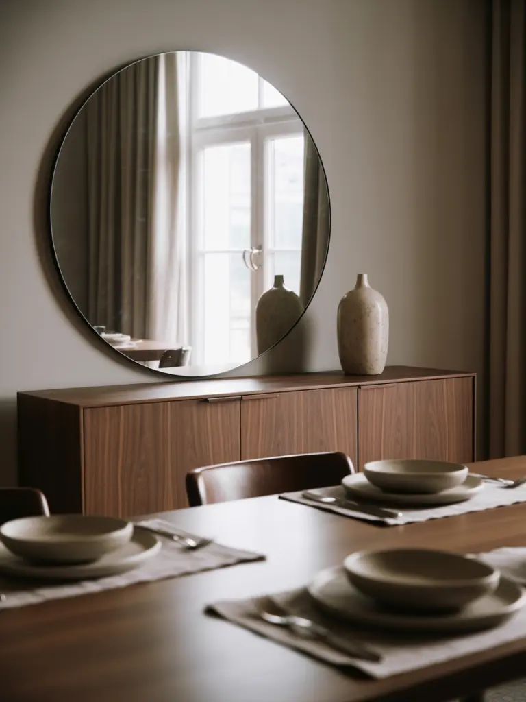 Mirror In Dining Room Ideas 1