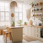 Modern Boho Kitchen 1