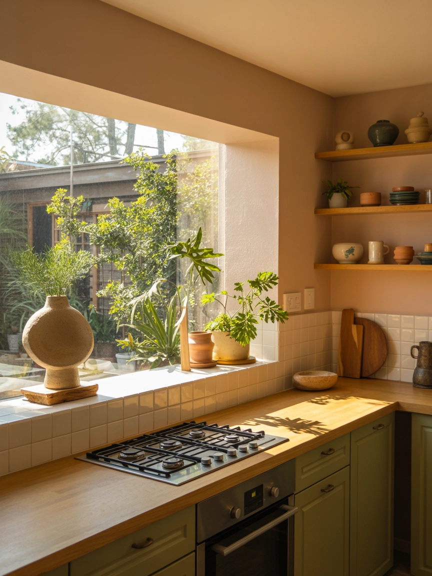 Modern Boho Kitchen 9