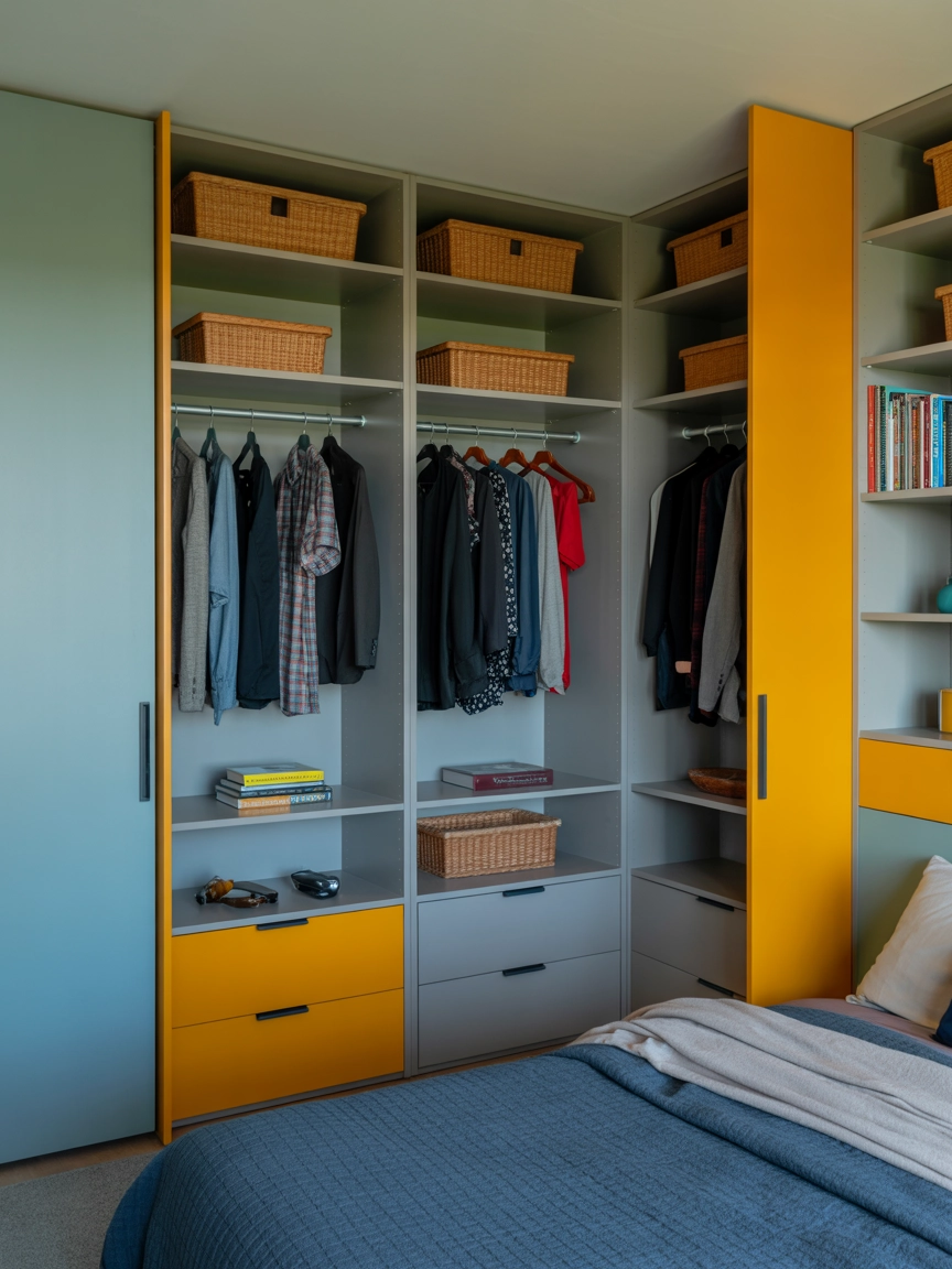Modern Colorful Bedroom 3