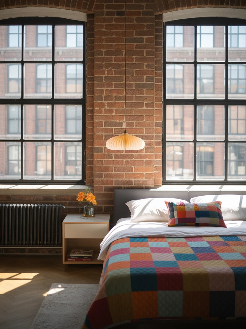 Modern Colorful Bedroom 7