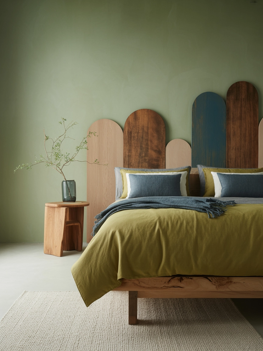 Modern Colorful Bedroom 9