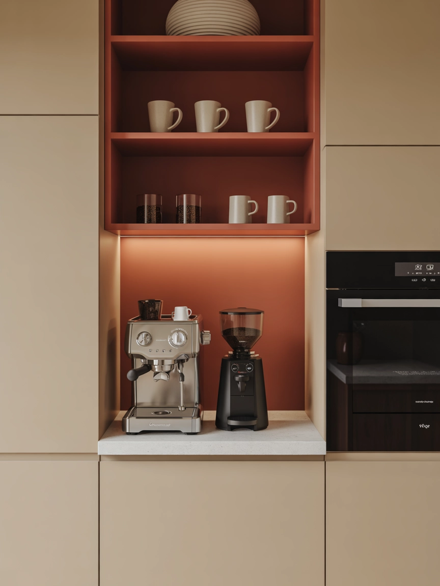 Modern Cozy Kitchen 9