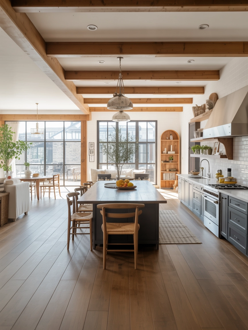 Modern Farmhouse Kitchens 9