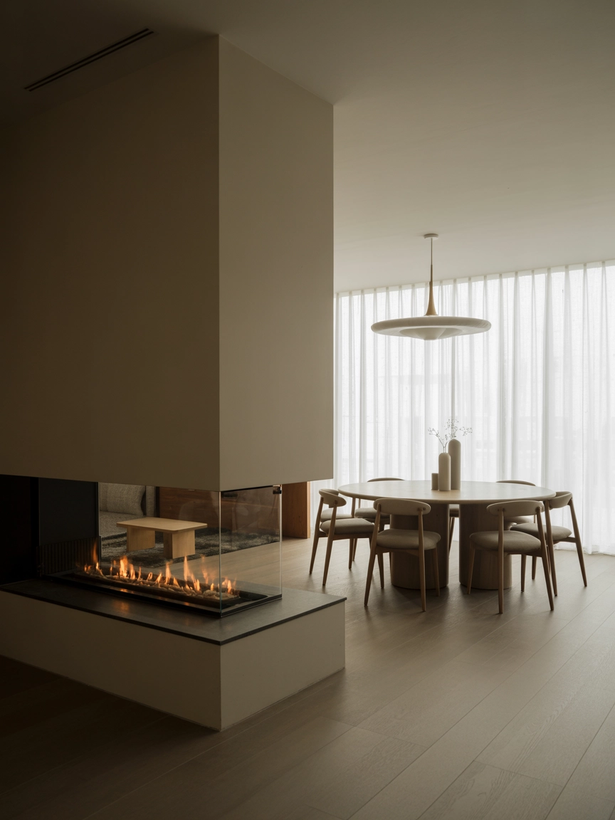 Modern Fireplace Ideas 7
