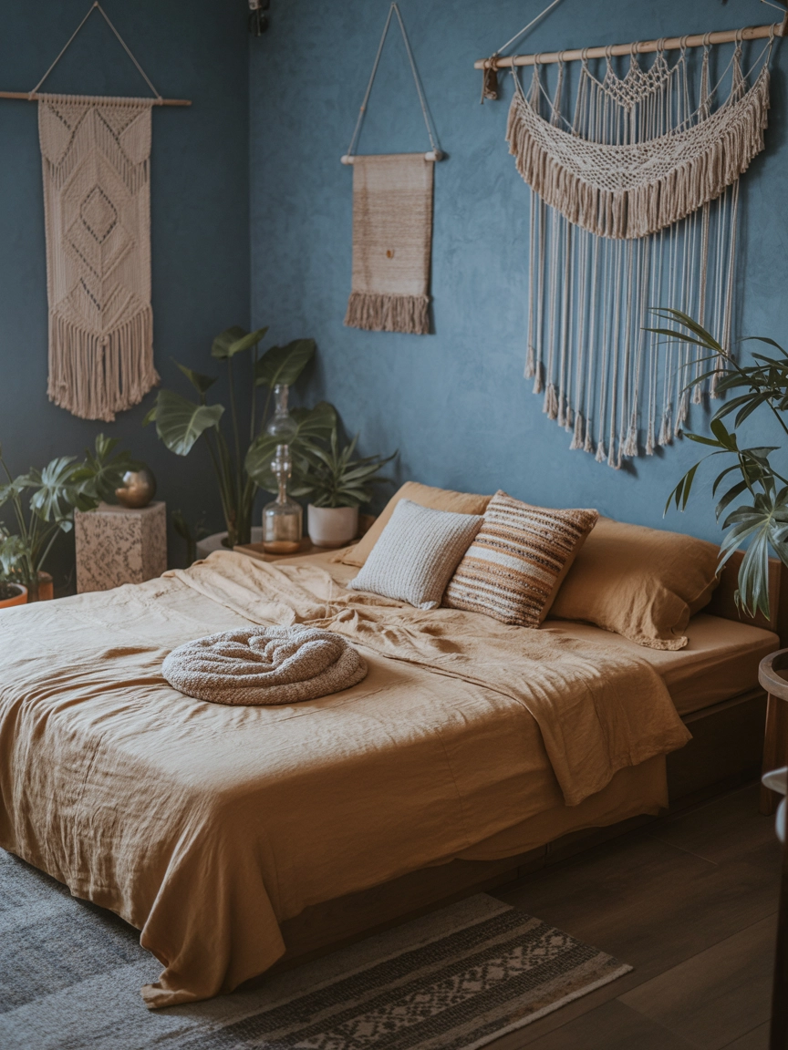 Moody Blue Bedroom 3