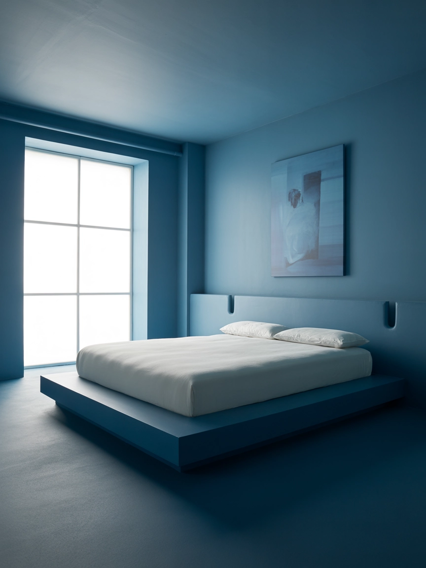 Moody Blue Bedroom 5