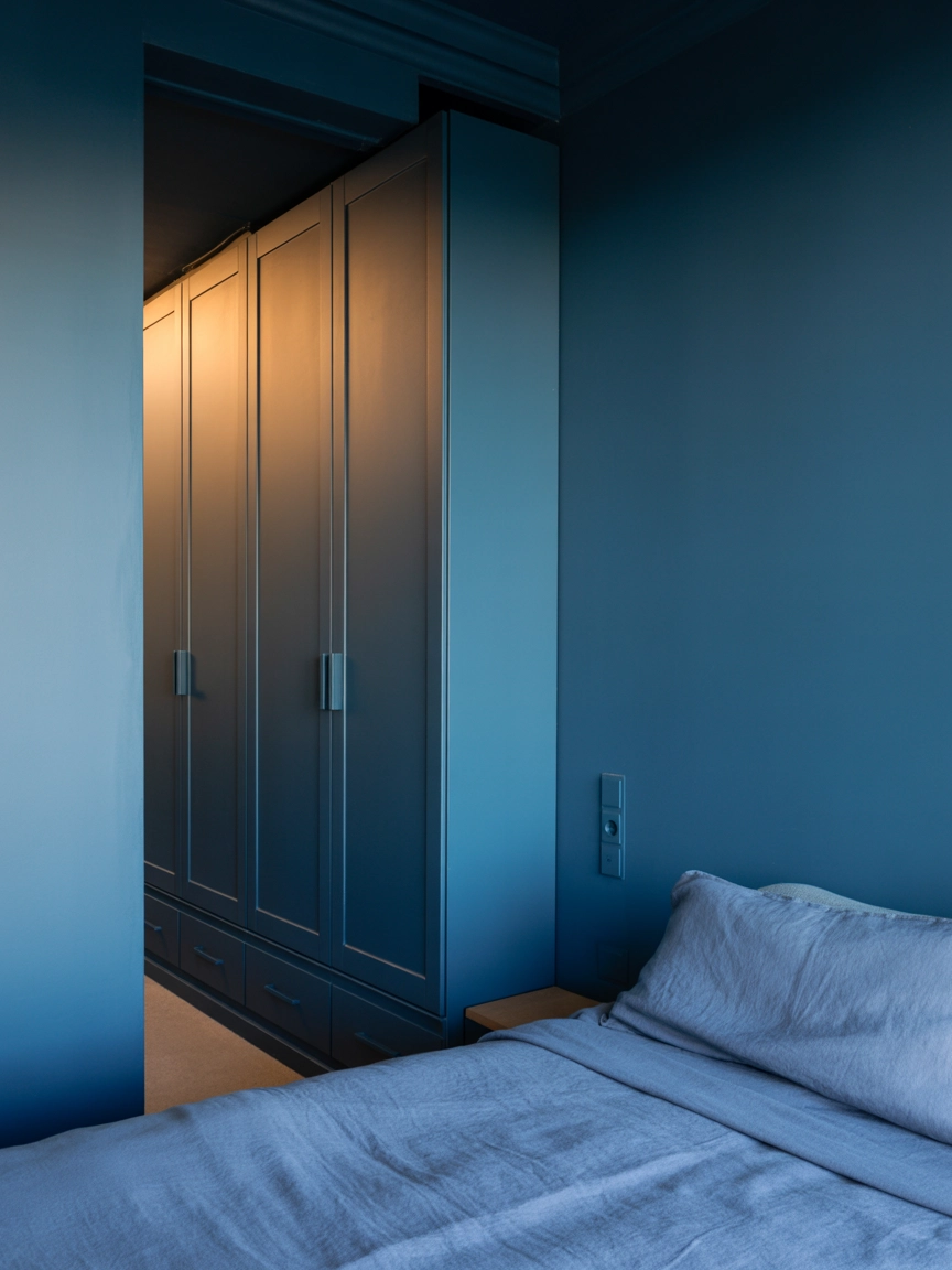 Moody Blue Bedroom 9