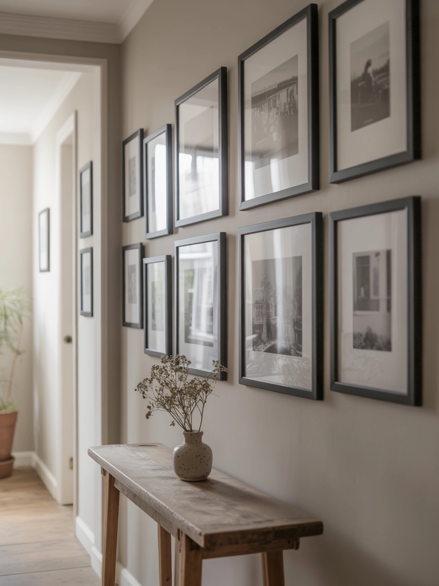 Narrow Hallway Decorating 1