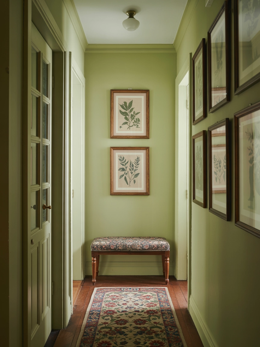 Narrow Hallway Decorating 10