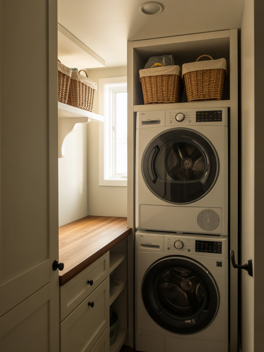 Narrow Laundry Room 1