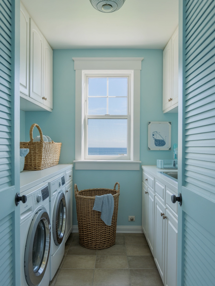 Narrow Laundry Room 8