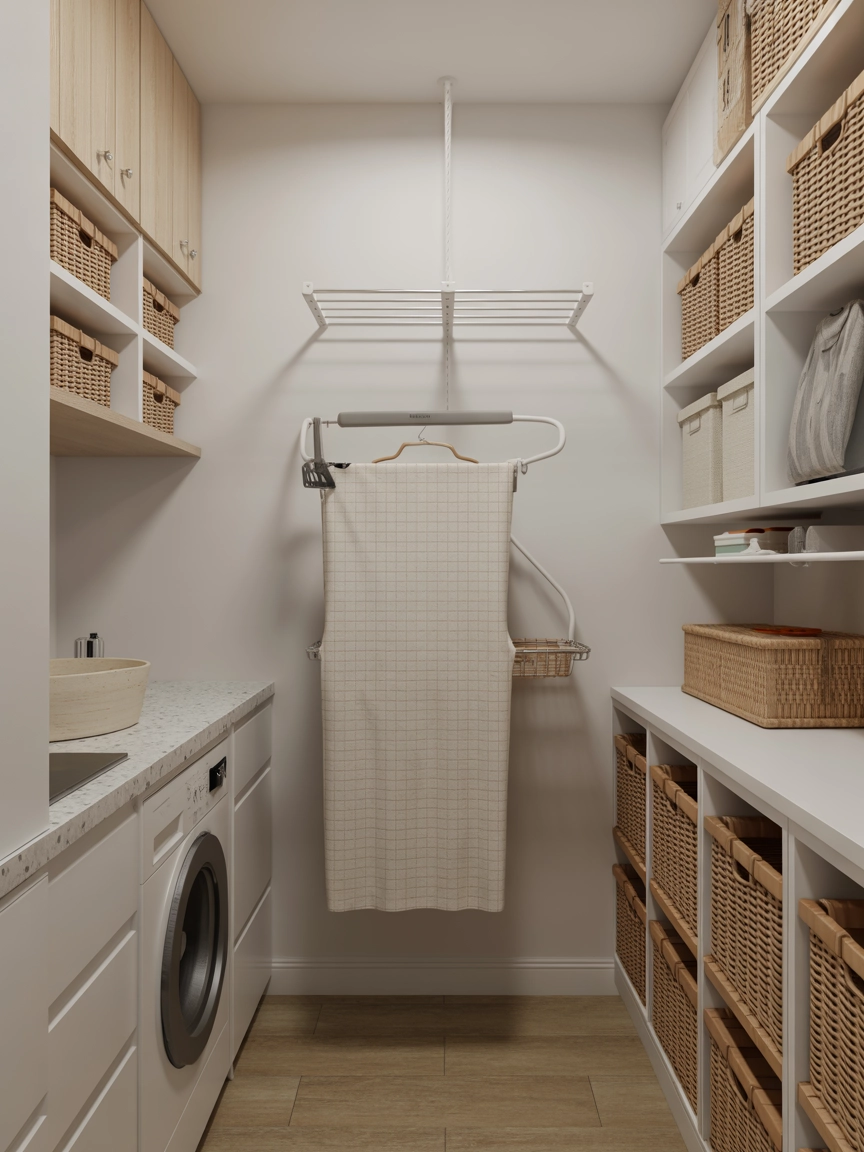 Narrow Laundry Room 9