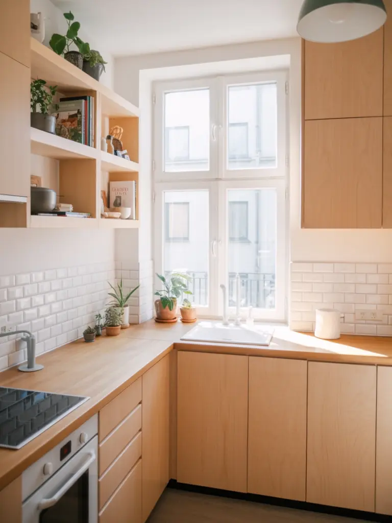 Natural Wood Kitchen 1