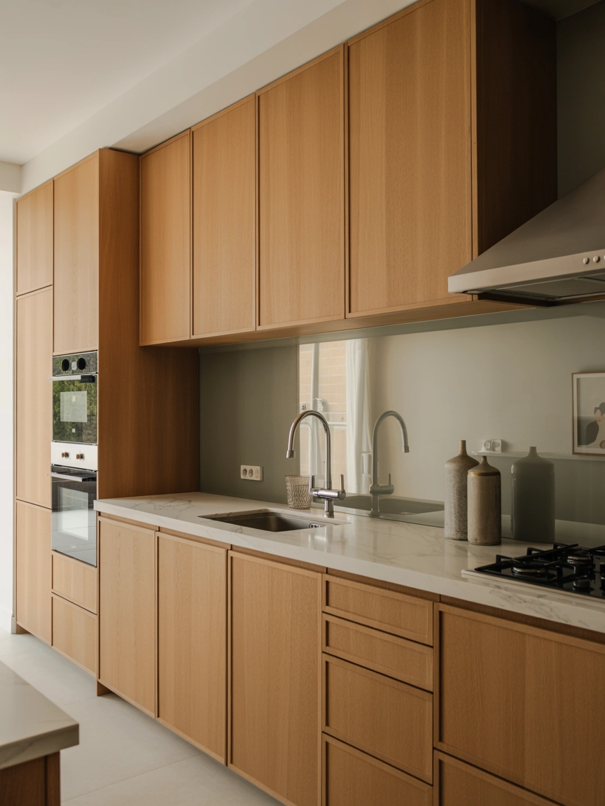 Natural Wood Kitchen 4