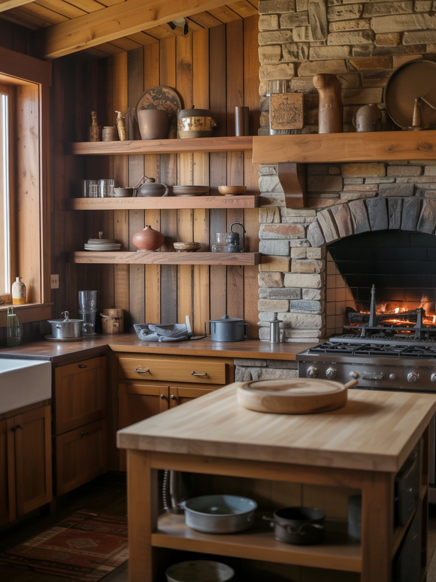 Natural Wood Kitchen 5