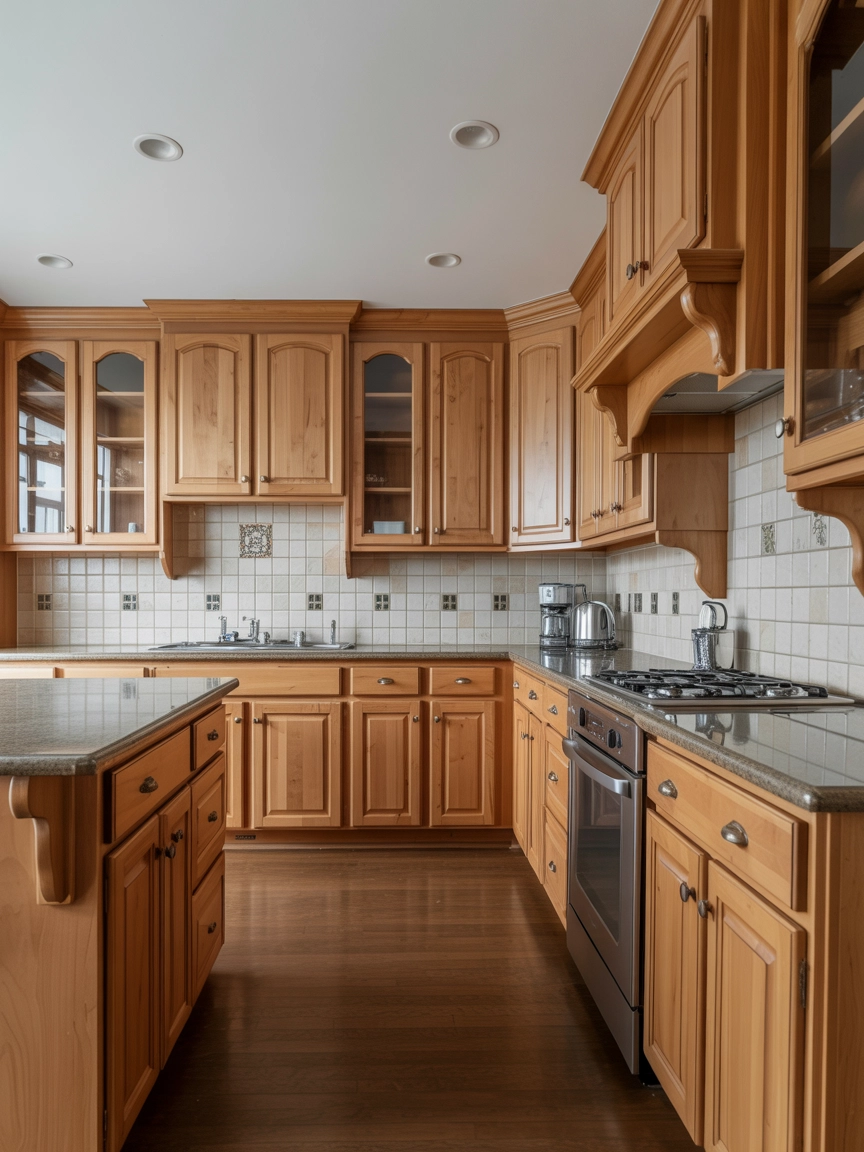 Natural Wood Kitchen 7