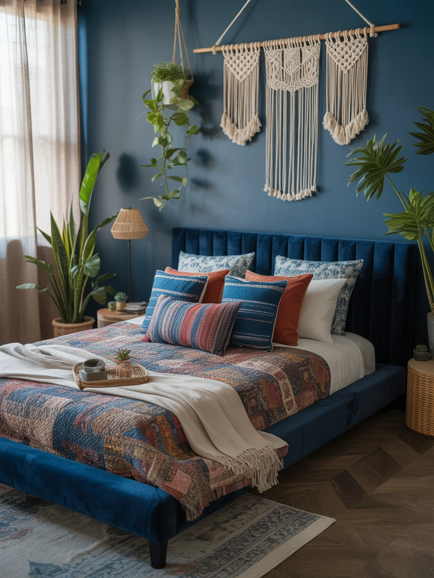 Navy Blue Bedroom 4
