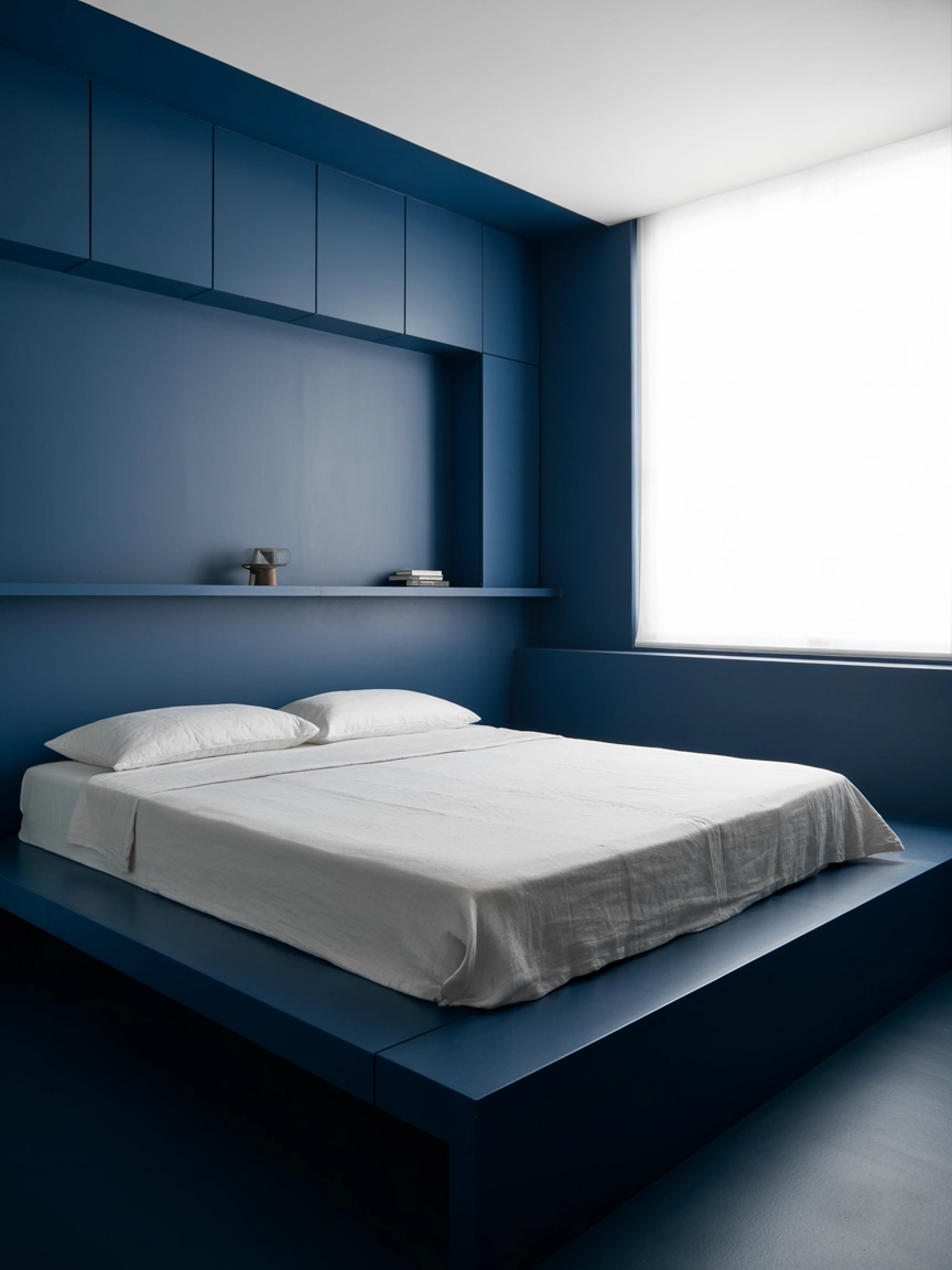 Navy Blue Bedroom 5