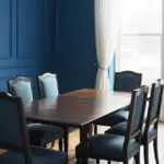 Navy Blue Dining Room 1