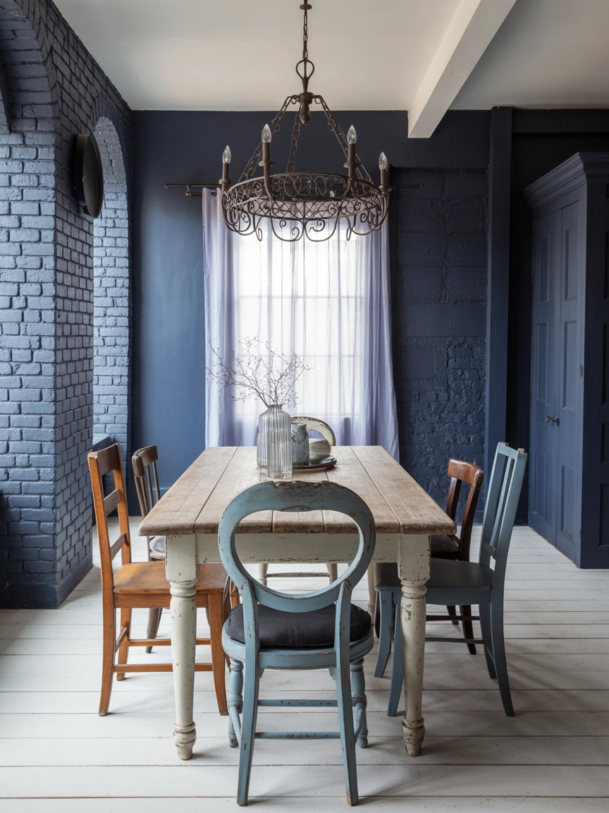 Navy Dining Room 5