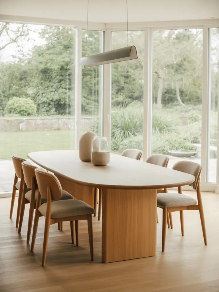Oval Dining Room Table 1