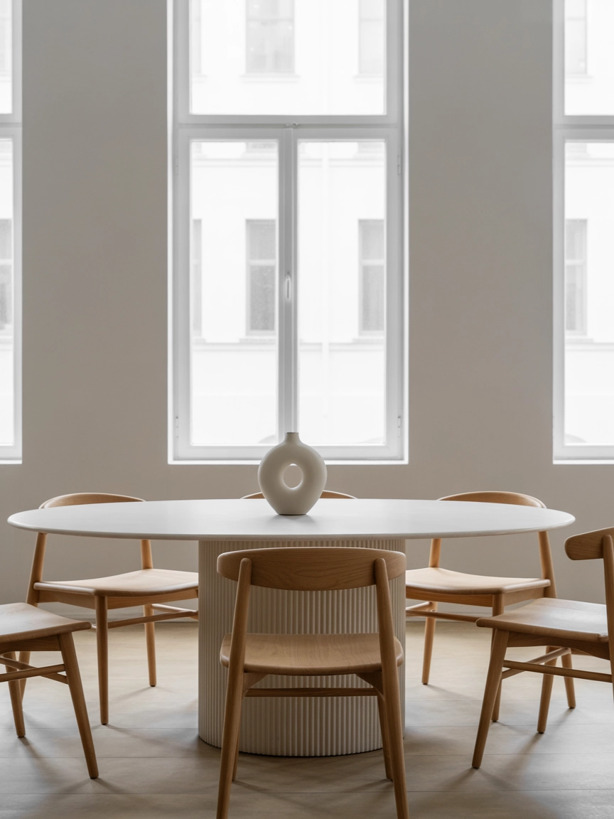 Oval Dining Room Table 3