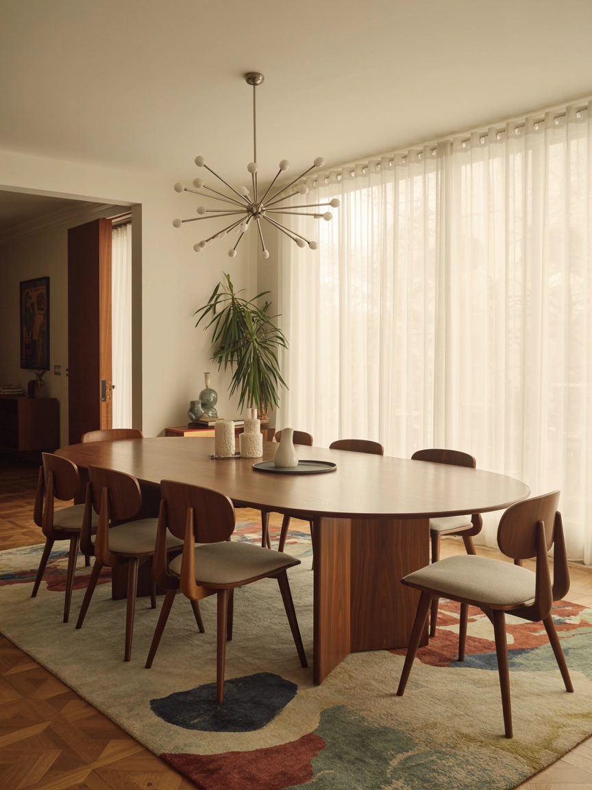 Oval Dining Room Table 5