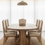 Oval Dining Table 1
