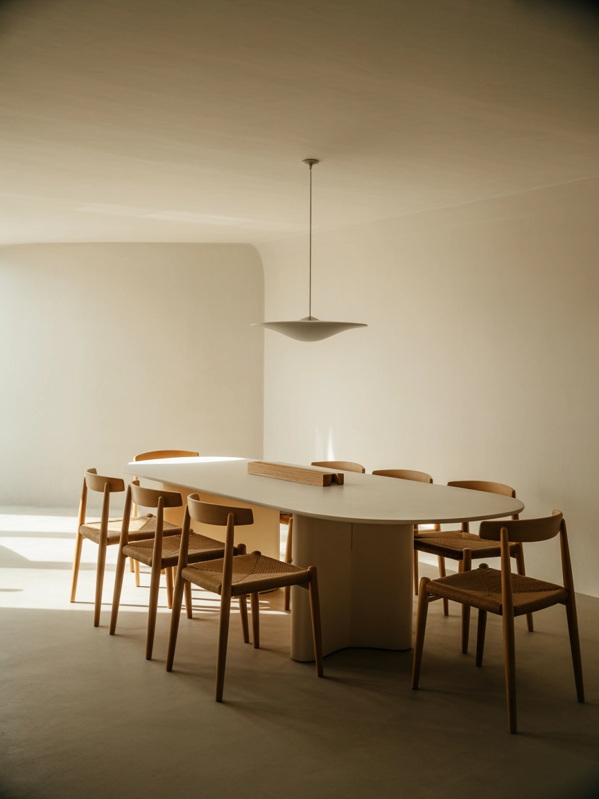 Oval Dining Table 3