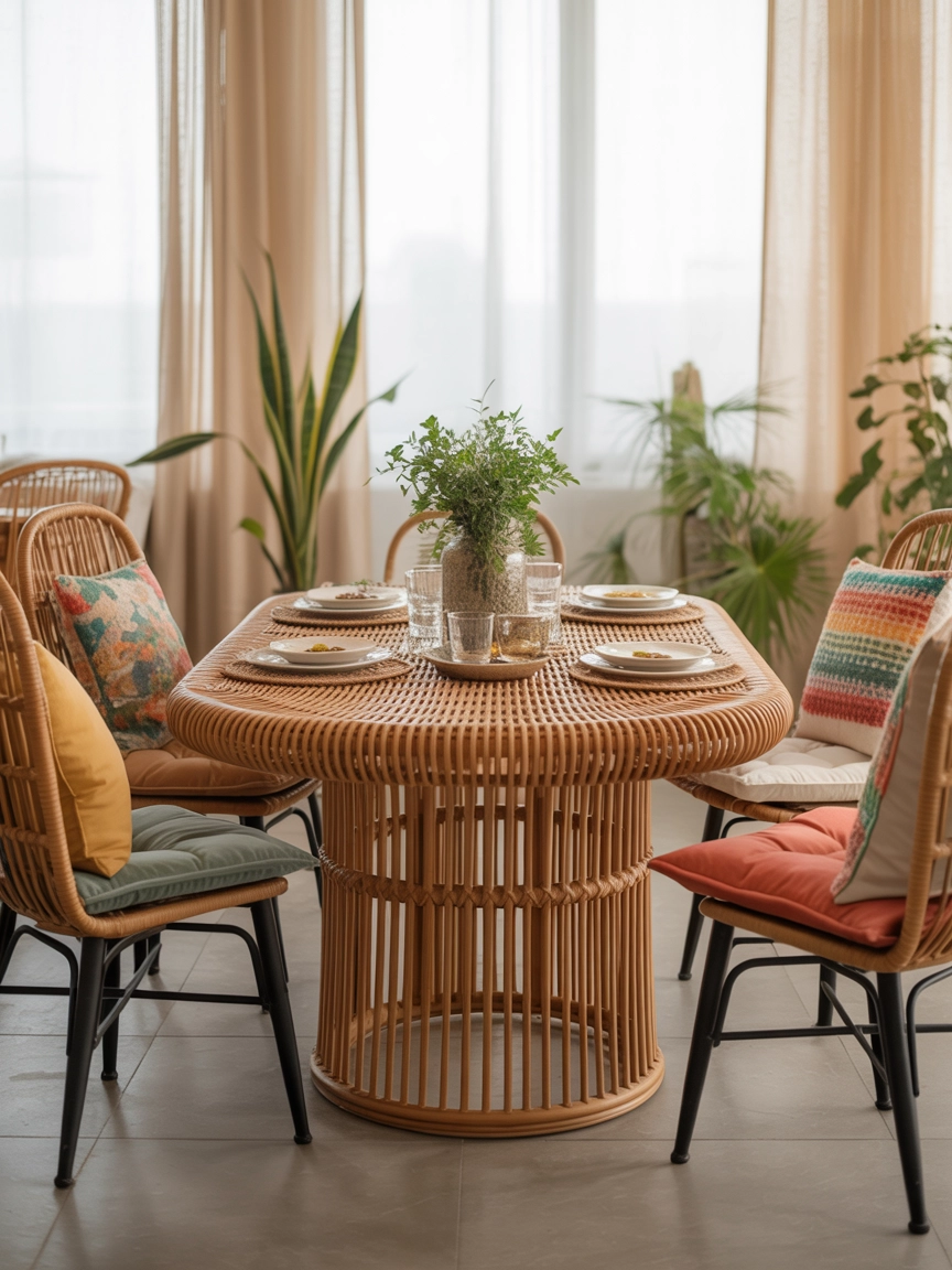 Oval Dining Table 6