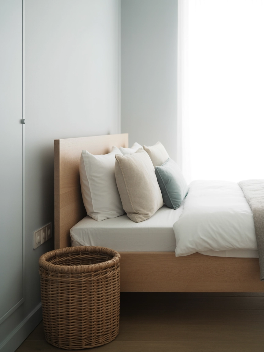 Pale Blue Bedroom 2