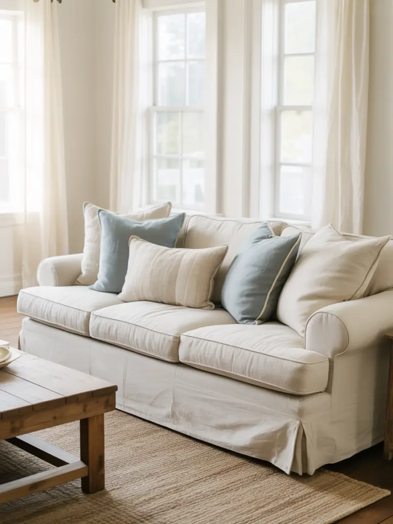 Pottery Barn Living Room Ideas 1