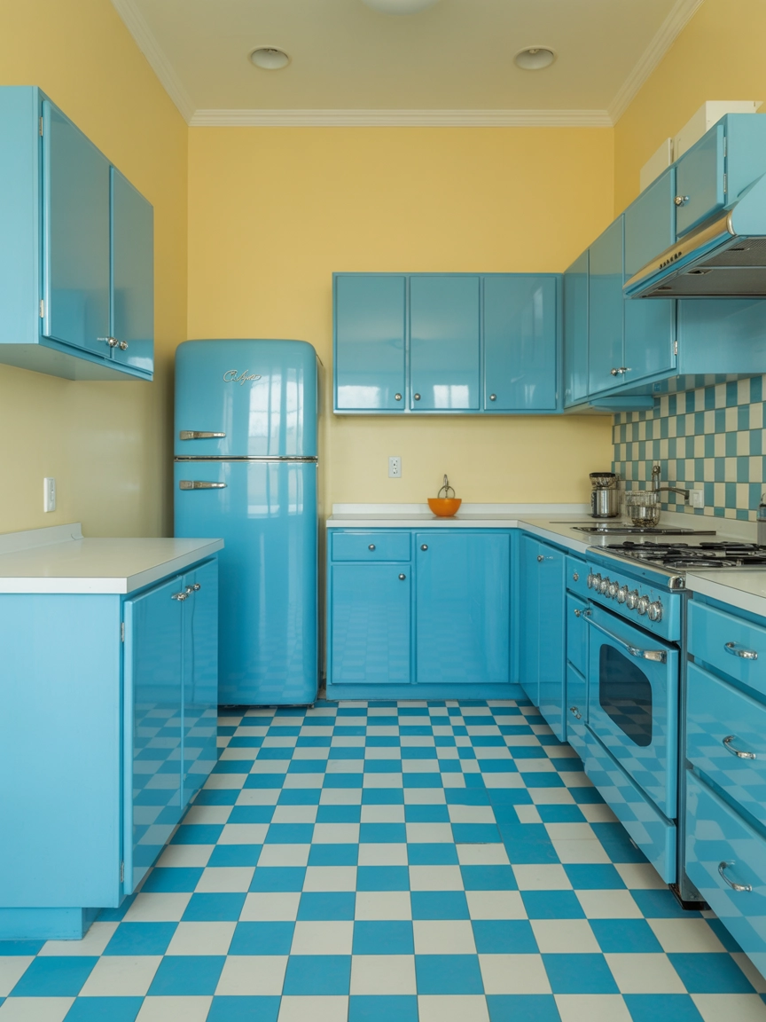 Powder Blue Kitchen 4