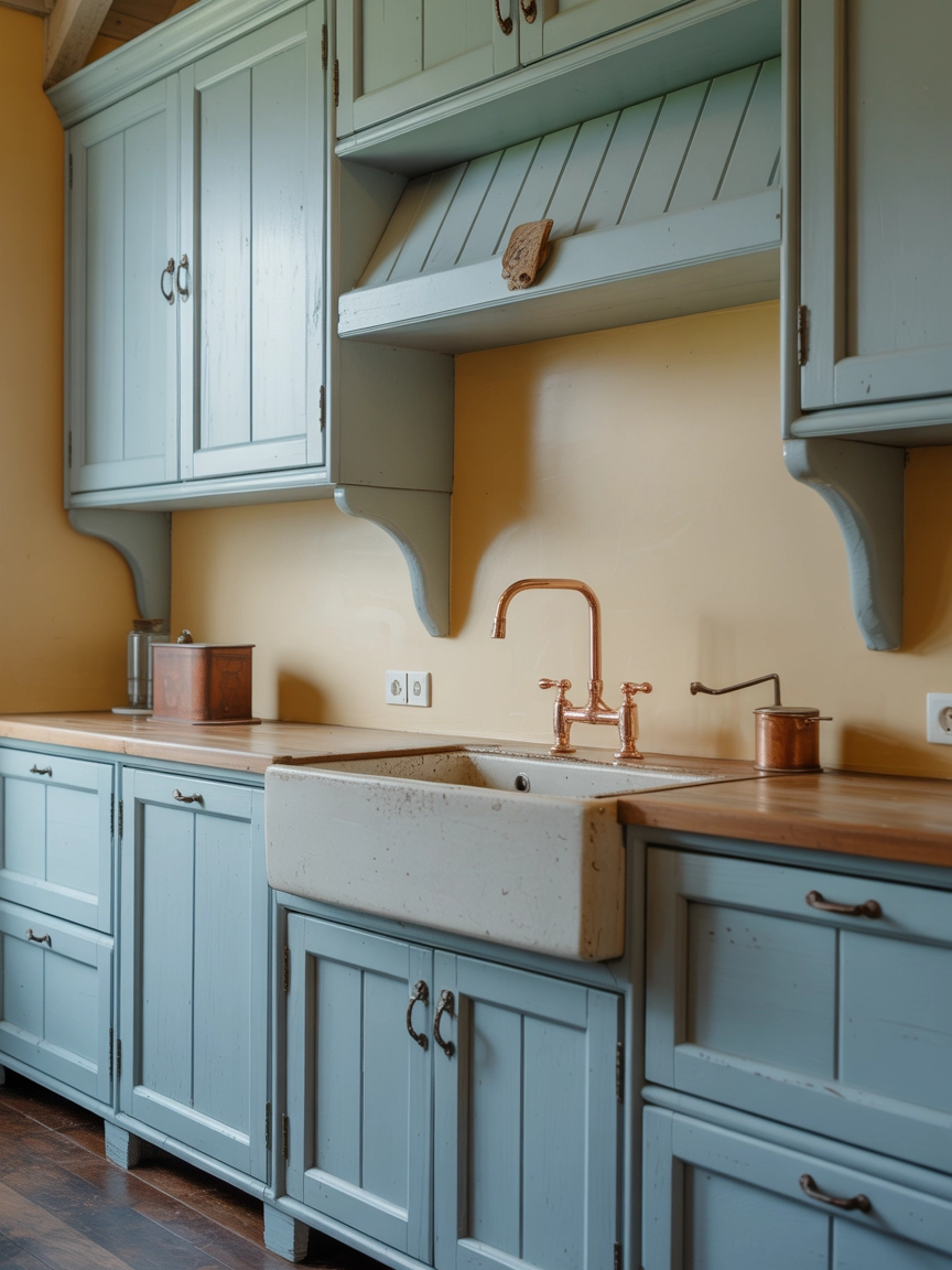 Powder Blue Kitchen 8