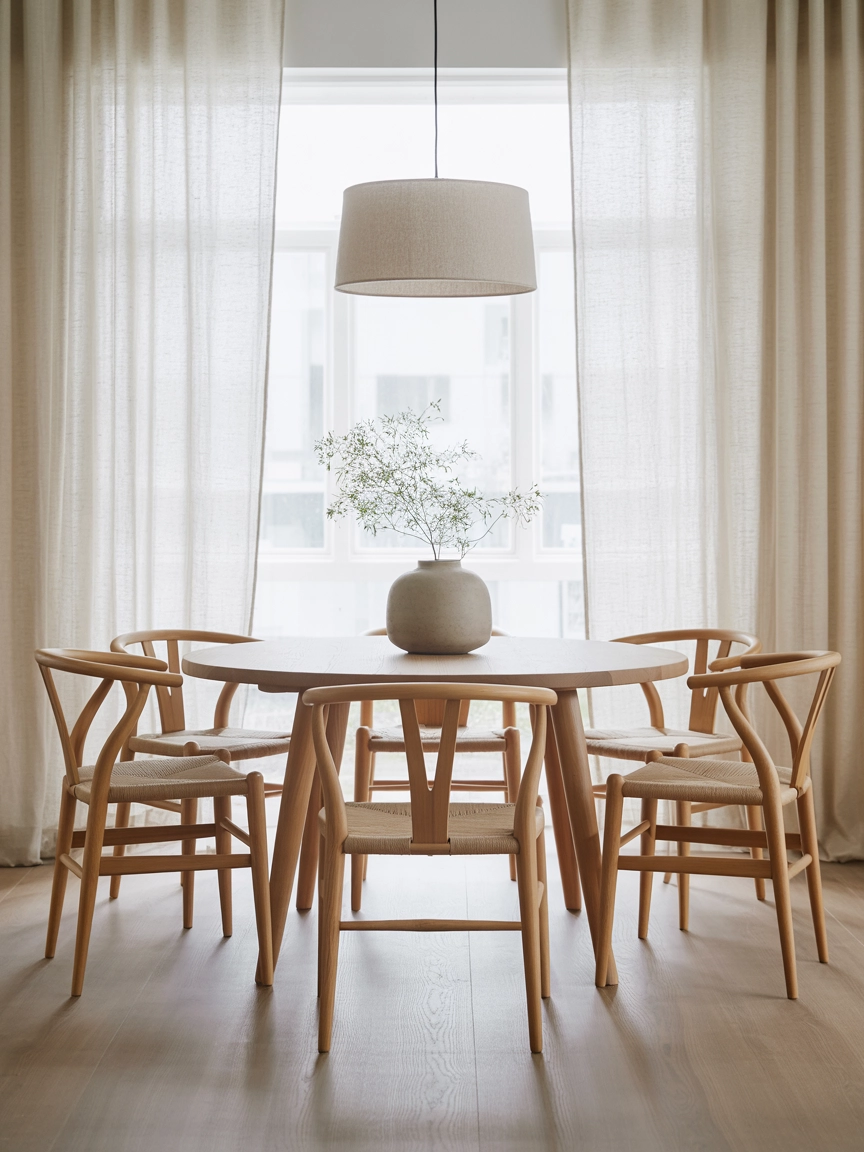Round Table Dining Room 1