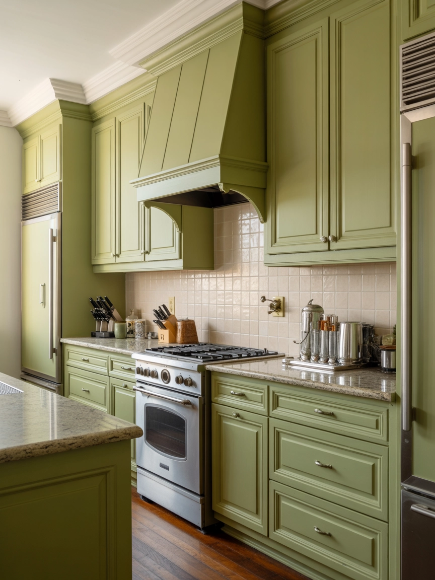 Sage Green Kitchen 10