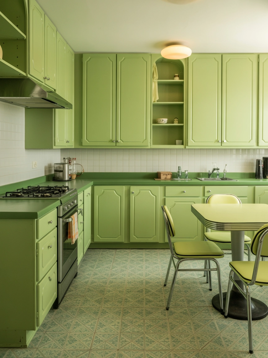Sage Green Kitchen 4