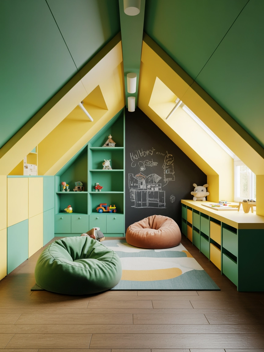 Small Attic Room Ideas 4