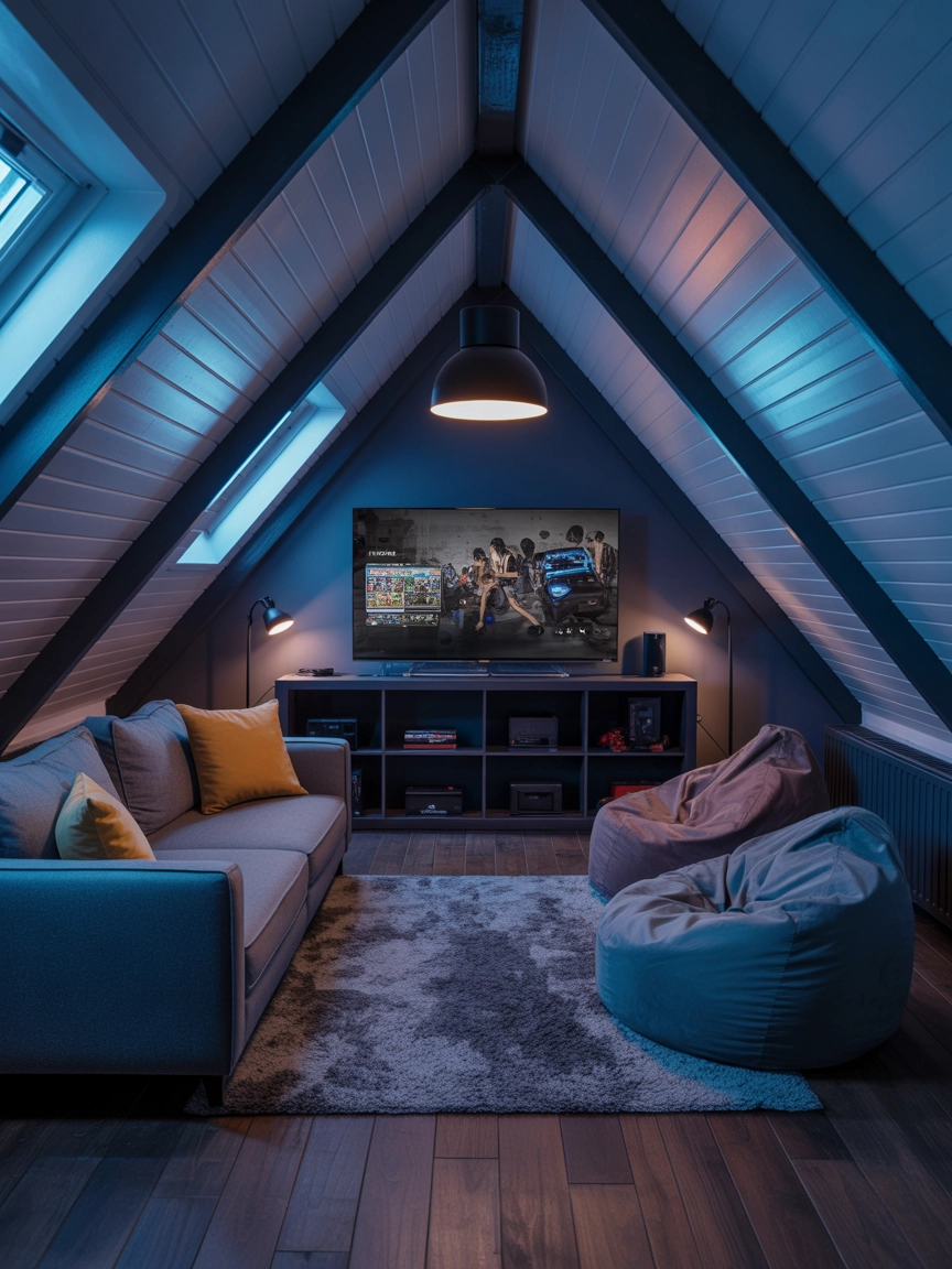 Small Attic Room Ideas 8