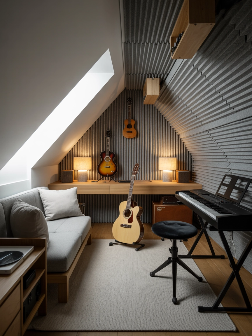 Small Attic Room Ideas 9