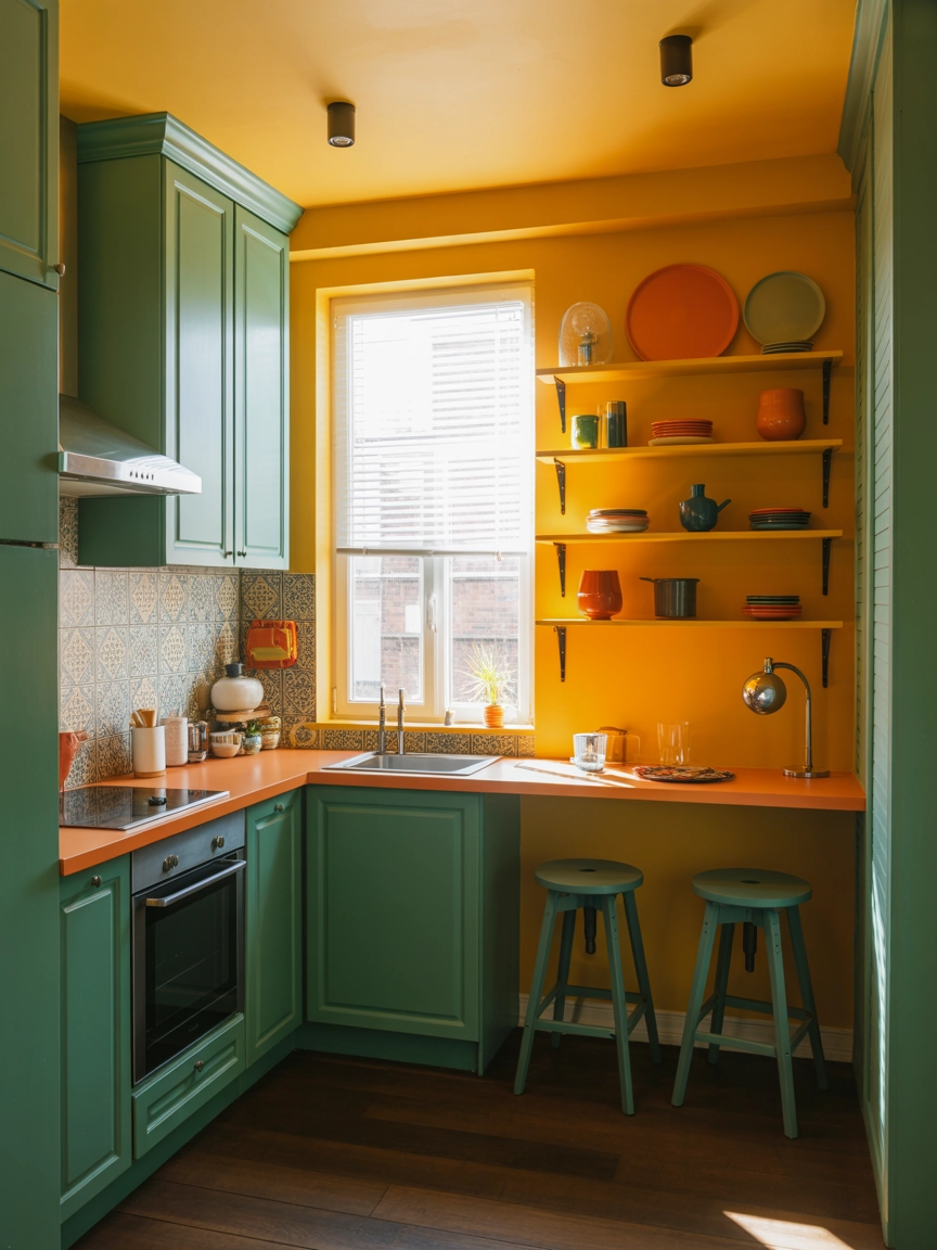 Small Cozy Kitchen 10