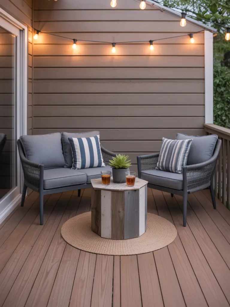 Small Deck Decorating Ideas 1
