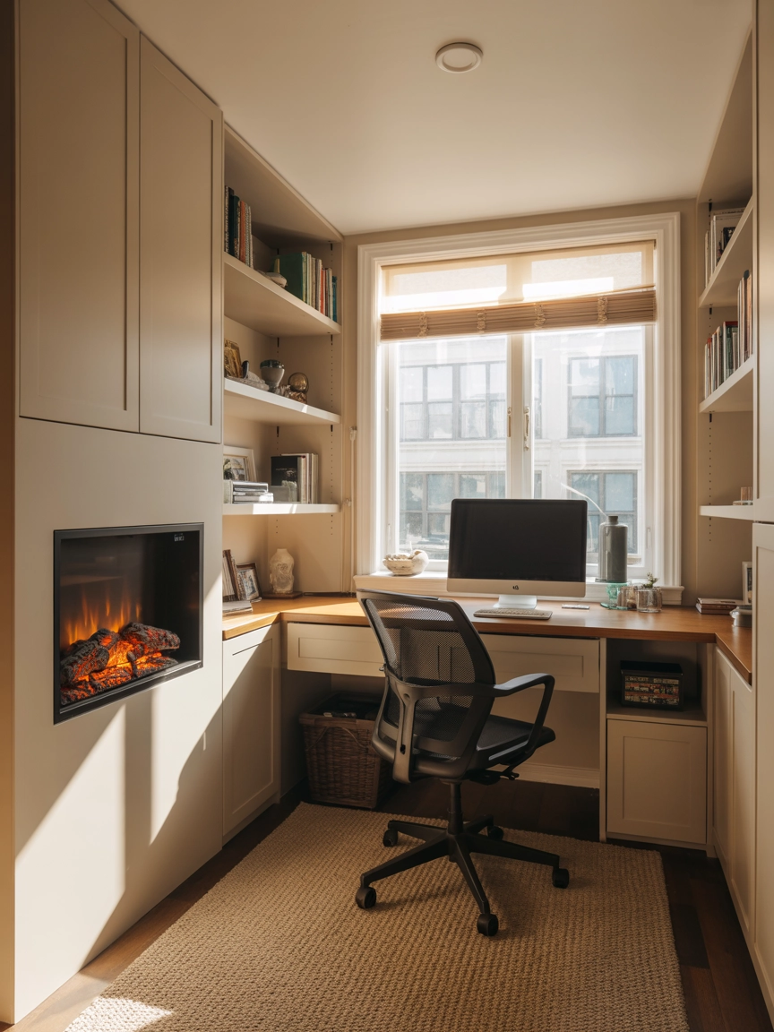 Small Fireplace Ideas 7