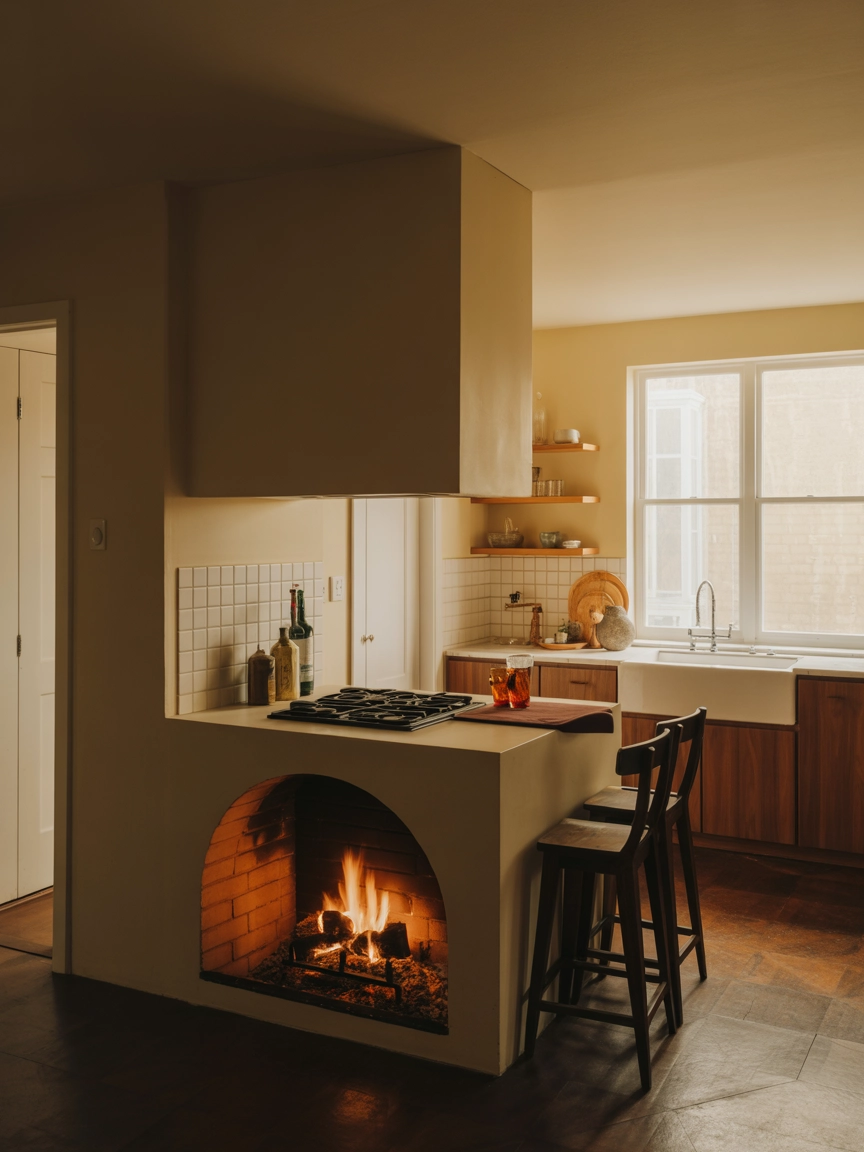 Small Fireplace Ideas 9