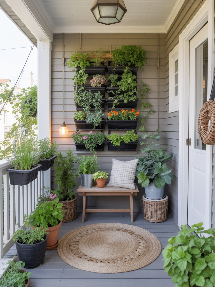 Small Front Porch Decorating Ideas 10
