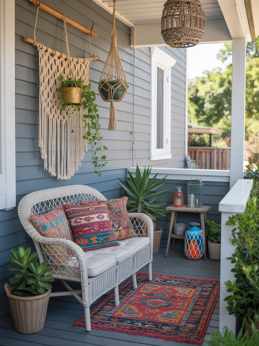 Small Front Porch Decorating Ideas 3