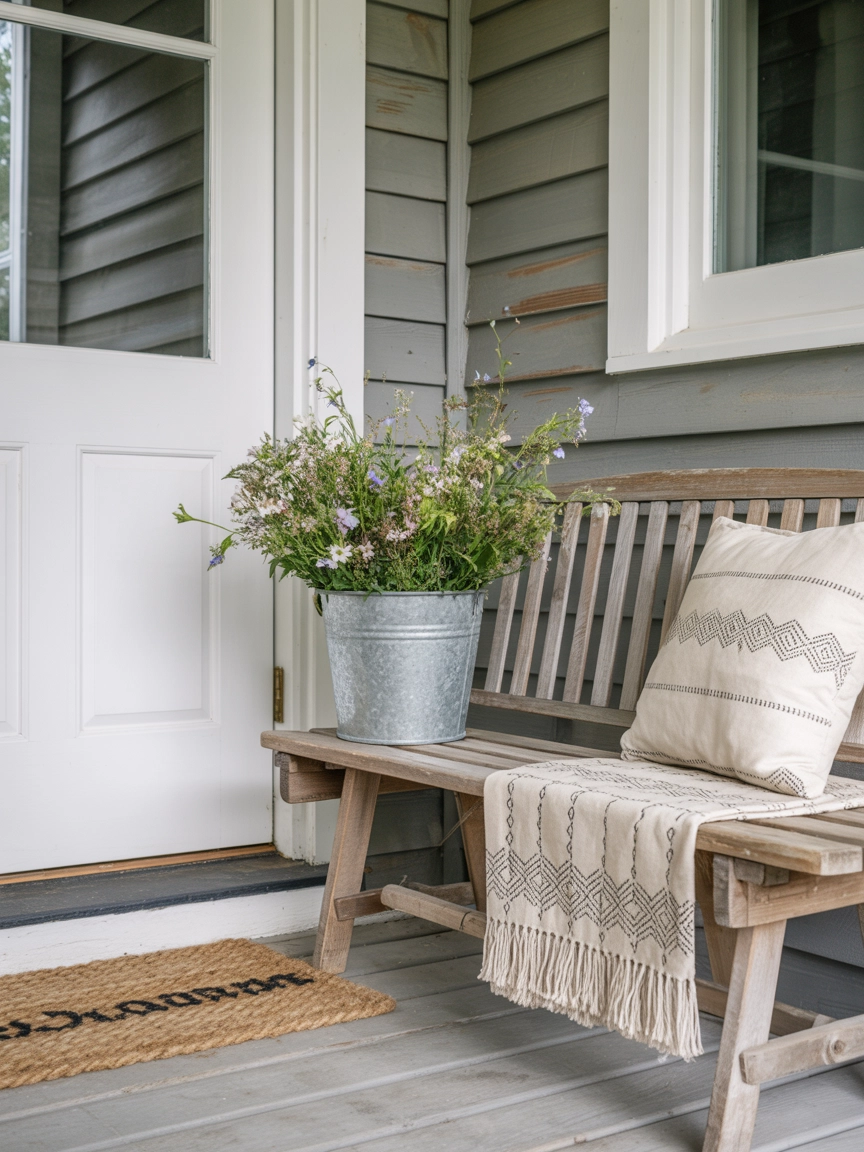 Small Front Porch Decorating Ideas 4