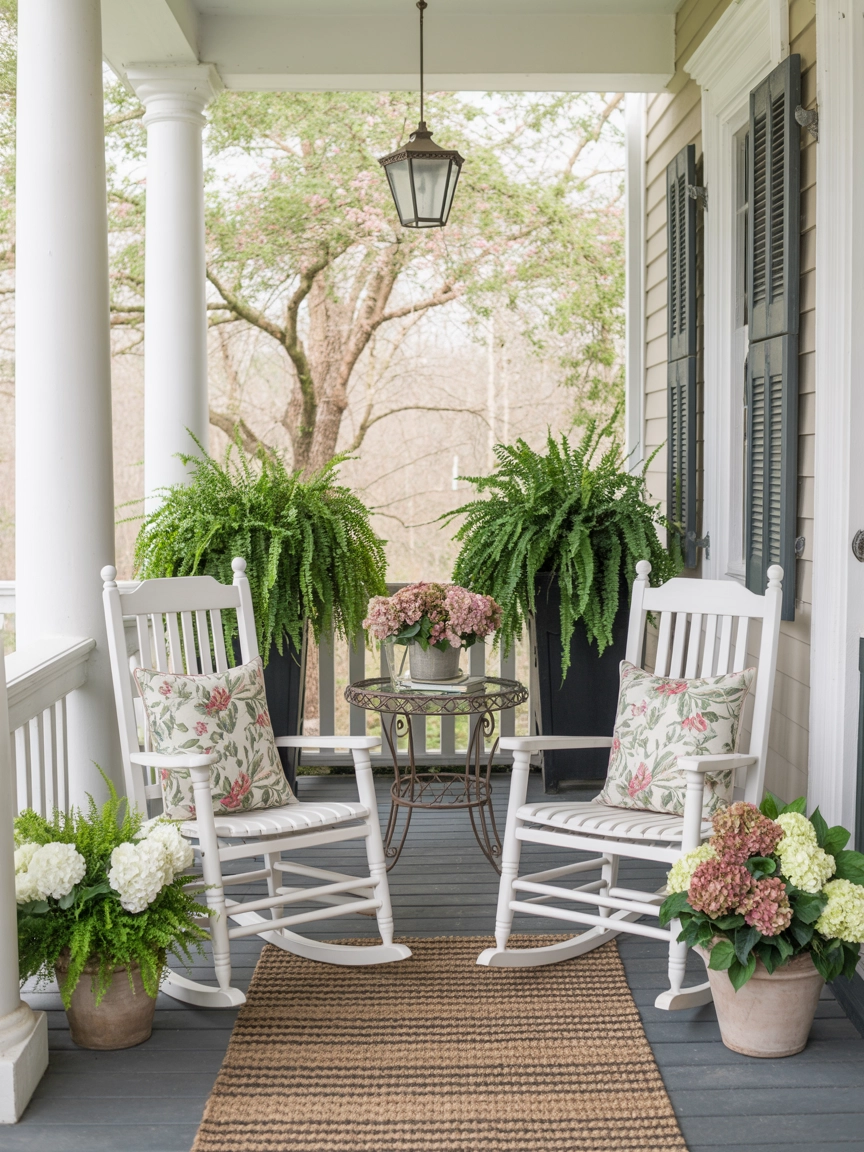 Small Front Porch Decorating Ideas 7