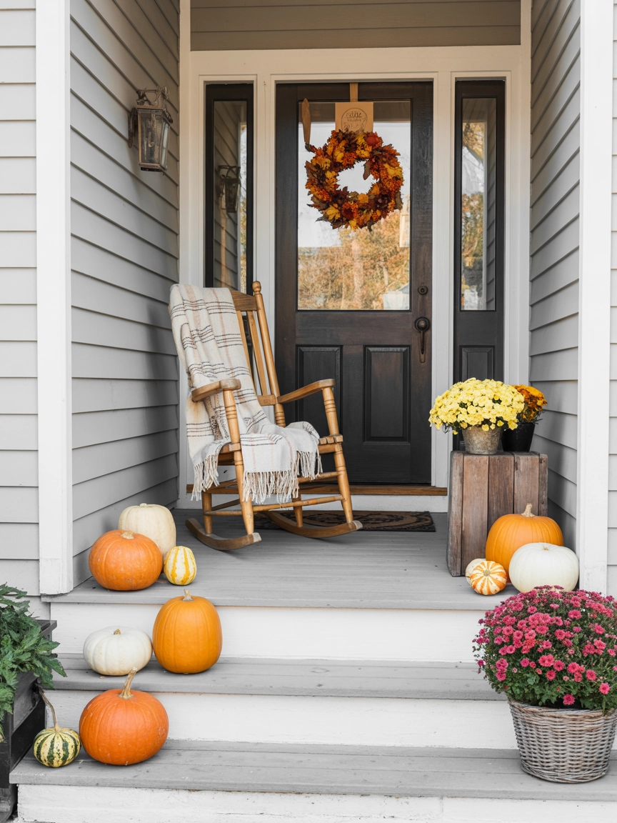 Small Front Porch Decorating Ideas 9